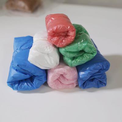 China Waterproof disposable plastic shoe covers for ankle-waist cleanroom to protect against chemicals and contaminants for sale