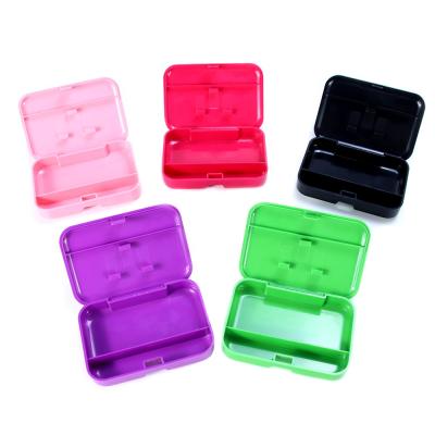 China Smell Proof In Stain Plastic Tobacco Box Classic Colorful Smoking Accessories Weed Stash Box for sale