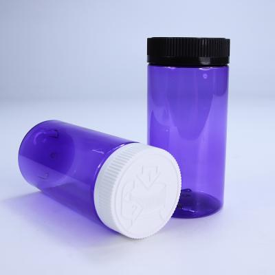 China Custom Printed Food HEMPACKA Smell Proof Kid Resistant Plastic Jar For Smoking for sale