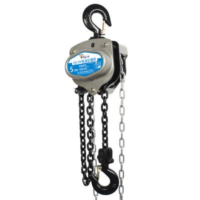 China Hot sale price category HS-YY type hotels G80 load chain manul chain hoist lifting chain block for factory for sale