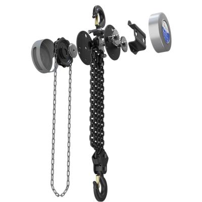 China Manganese steel chain Chain Pulley Block Round Type Manual Chain Hoist 5ton 1ton 2ton 3ton 10ton 20ton 12 Provided Hand Chain Gear for sale