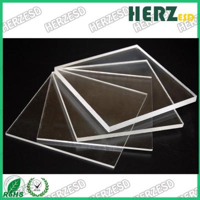 China Transparent PMMA Acrylic Sheet ESD Cast Acrylic Plastic Sheet for sale