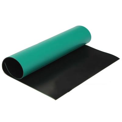 China ESD Rubber Mat Werkbank Antistatisch Rubber Mat 2,0 mm Dikte Te koop