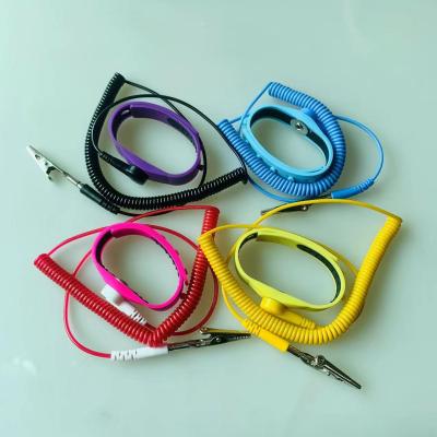 China Anti-static Silica Gel Wrist Strap  with 0.1S Dissipation Time for sale