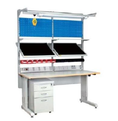 China Custom Electric Adjustable Height ESD Workbench Anti-static Workstation for sale