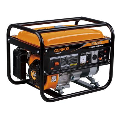 China 2500W AC Single phase Generator Genset Portable Gasoline Generator Power Tools for home use GF3500H for sale