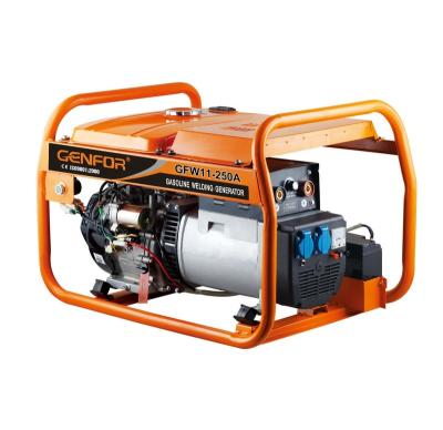 China GENFOR Italy Type Welder 6.0KW 220A 4.0mm Electrode Welder Generator Gasoline Generator GFW11-220AB for sale