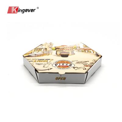 China Custom High Quality Recyclable Manufacturer Printed Pizza Box for sale