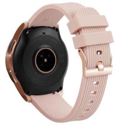 China Rubber For Samsung Galaxy Watch 42mm Sport Soft Silicone Watch Band Accessory Strap for sale