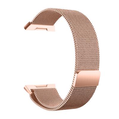 China Magnetic Stainless Steel Replacement Buckle Strap For Fitbit Stainless Steel Ion Wrist Band for sale