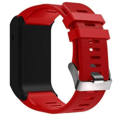 China Eraysun Silicone Replacement Rubber Soft Band For Garmin vivoactive Watch GPS Time for sale