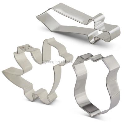 China Factory Disposable Supplier Custom Design Dragon Knight Cookie Cutter Best Selling Set Of Products for sale