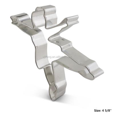 China Factory Supplier Stocked Wholesale Kids Stainless Steel Ballerina Cookie Cutter for sale