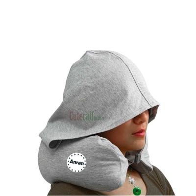 China Wholesale New Style Outdoor Unique Luxure Travel Neck Pillow Comfortable Hat Memory Foam With Pocket for sale