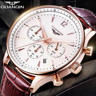 China Wholesale custom made quartz chronograph private label day/date watch luxury watches for men for sale