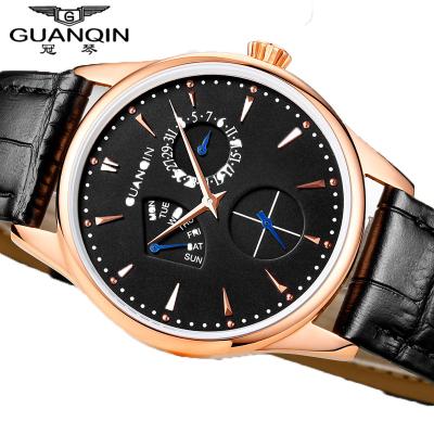 China Waterproof Sport Watch Men Quartz Top Brand Casual Luxury Water Resistant With Leather Watches for sale