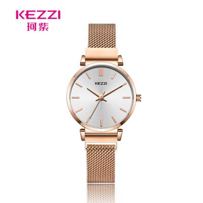 China Fashion Date 2022 Fashion Logo Waterproof Custom Leather Quartz Automatic Wrist Watch Luxury Women Watch Lady for sale