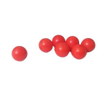 China Plastics Report Manufactures 20mm 25mm 30mm 40mm Solid Red Custom POM Plastic Balls Wholesale for sale