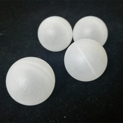 China New Arrival 35mm Bulk Polypropylene White Hollow Plastic Bearings Ball PP for sale