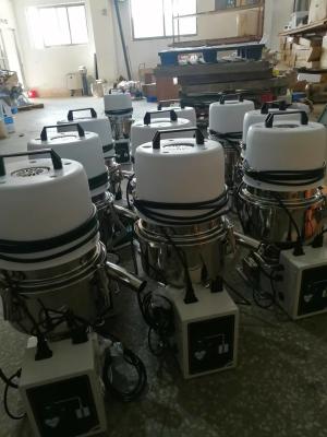 China New stainless steel White cheap stand alone Vacuum Hopper loader 300G Supplier power 1.1KW  granule  Material auto loader capacity 300kg/hr good quality with CE fast delivery door to door to Holland for sale