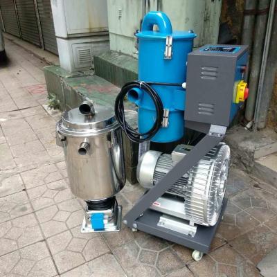 China Cargador de vacío azul de varias estaciones10hp/cargador de material de acero inoxidable/cargador automático de material plástico buen precio entrega rápida en venta