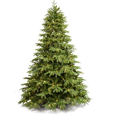 China 3581 (1690PE/1891PVC) Pre Lit Christmas Tree Decorated Indoor DIY Christmas Tree Holiday Decoration by 7.5ft for sale