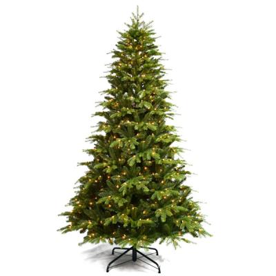 China PE/PVC Environmental Protection Artificial Christmas Tree Led Light 7.5 Ft Pre-Lit Christmas Tree for sale