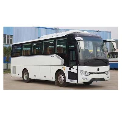 China Travel Coach Bus 39+1 Seats Configuration Extrapolated Window Coaches 100KM Travel Special Sightseeing School Bus 4 - 6L for sale