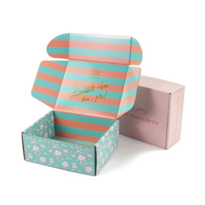 China Recycled Materials Design Top Exquisite Special Gift Corrugated Shipping Packaging Paper Box for sale