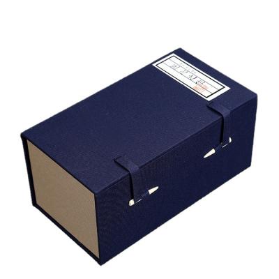 China Recycled Materials Wholesale Custom Eco Friendly Cardboard Rigid Black Paper Small Gift Boxes With Foam Insert for sale