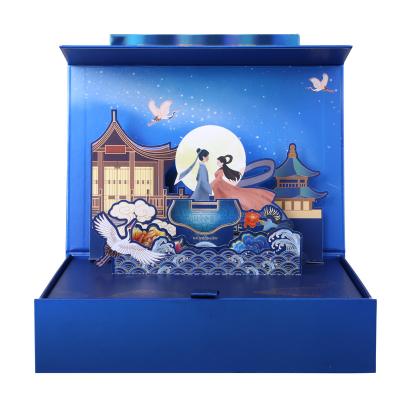 China Recycled Materials Gift Box Paper Gift Box Full Color Custom Soft Paperboard Gift Box Recycled Soft Paper Packaging Box for sale