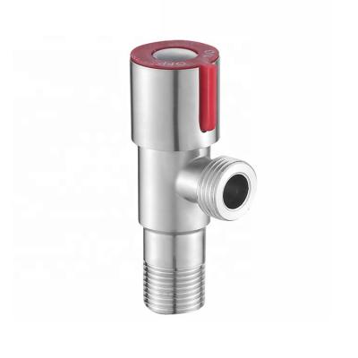 China Modern OEM Engineering Commercial Price 90 Degree Stainless Steel Toilet Mix Angle Valve for sale