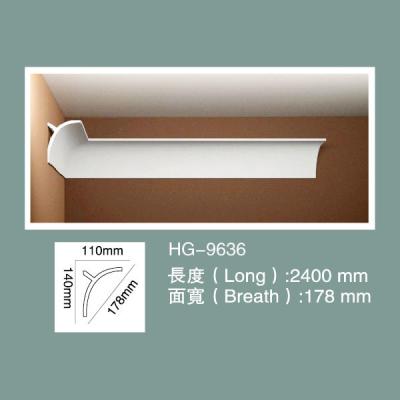 China LED Cove Lighting Led Cove Cove Crown Molding HG-9636 Te koop