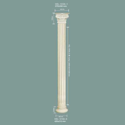 China PU Roman Column HG-5104 for sale