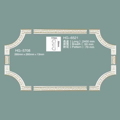 China Decorative Corner Moulding Pu Elegant Corner And FramesHG-5708 for sale