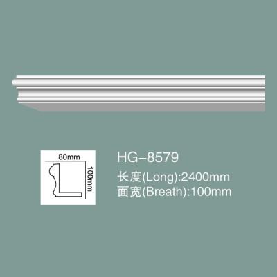 Cina Fabbricazione a parete in PU Dado Rail Foam Skirting Board Fabbricazione a parete in PU HG-8579 in vendita