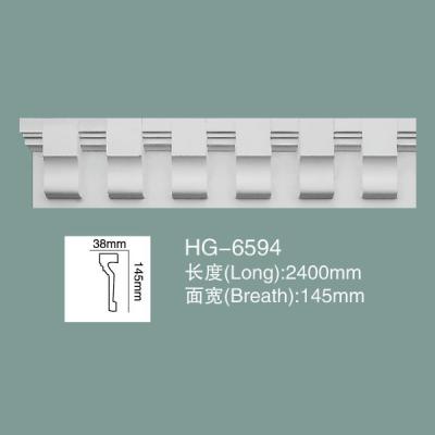 China PU Wainscoting Dado Rail PU Wandboten Polyurethan PU Formen HG-6594 zu verkaufen