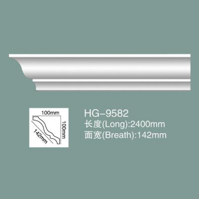 China Foam Skirting PU Ceiling Moulding HG-9582 for sale