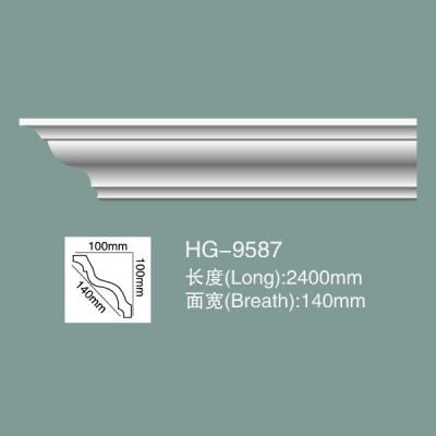 China Foam Skirting PU Ceiling Moulding HG-9587 for sale