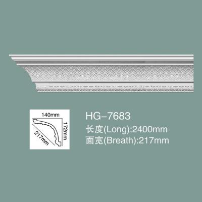 China Schuimrok Polyurethane Crown Moulding HG-7683 Te koop