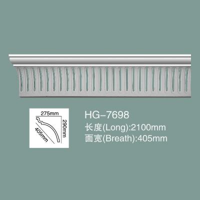 China Foam Skirting Polyurethane Crown Moulding HG-7698 for sale