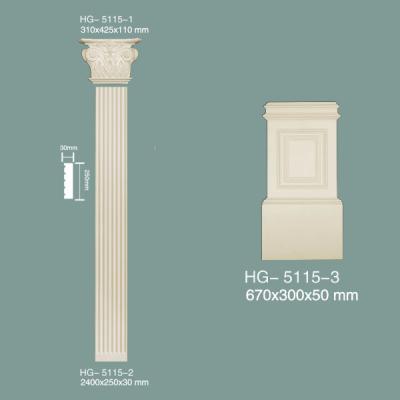 China PU Pillar PU Roman Column HG-5115 for sale