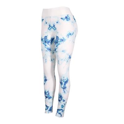 China Sustainable Factory Wholesale Women Digital Printed Sports Fitness Pants High Waist Stretch Tight Yoga Leggings for sale