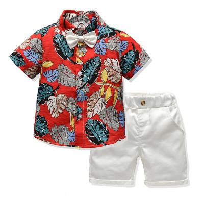 China Motorcycle & Biker Fashion Boy Clothes Set Baby Boy Wedding Garment Boys Summer Clothes Kids Wear for sale