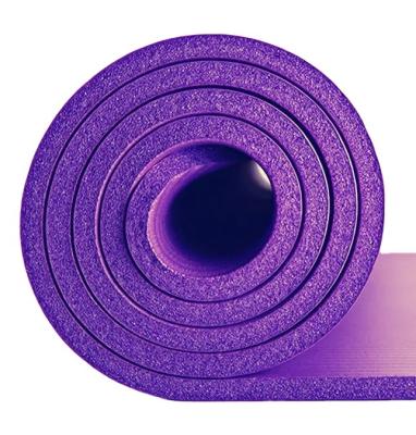 China NBR 1787901-26 Amazon Hot Sales Thickened NBR Solid Non-Slip High Density Yoga Mat With Strap for sale