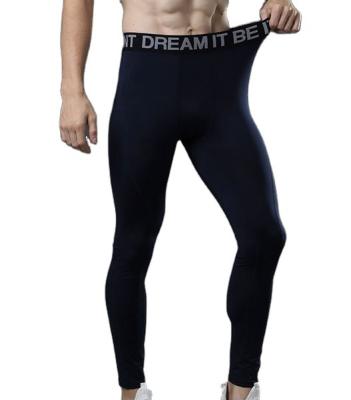 China 3054193 Breathable Custom Sports Use Compression Pants Mens Workout Yoga Legging Running Tights With Quick Dry for sale