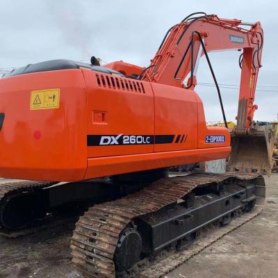 China Hotels Used Crawler Excavator Used Doosan Excavator DX260 Hydraulic Digger For Sale UK for sale