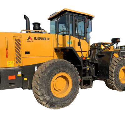 China Hotels Used Earth Moving Machinery Loader Shandong Lingong LG956L for sale