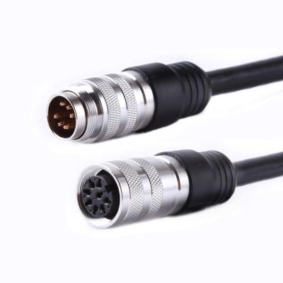 China ISGF CONNECTOR ISGF Remote Electric Tilt Control Cable AISG Connector To M12 Connector Cable for sale