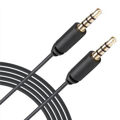 China 3.5mm TRRS COMPUTER audio cable 3.5mm TRRS Male to Male Audio & Microphone Cable for sale